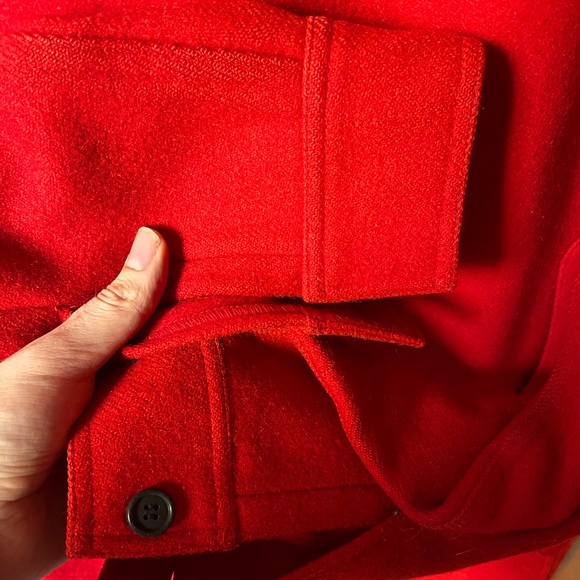 Vintage 70s Filson Red Wool Women's Mackinaw Cruiser
Button Up USA Made - Picture 5 of 5